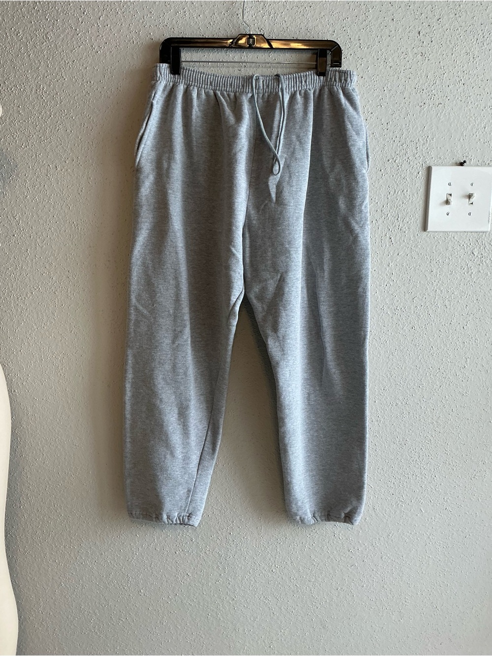 Russell Athletic Light Gray Fleece Sweatpants
